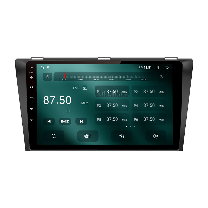 Wholesale Android 10 Screen Car Radio Dvd Player GPS for mazda 3 2004-2009 with WIFI BT Audio Player