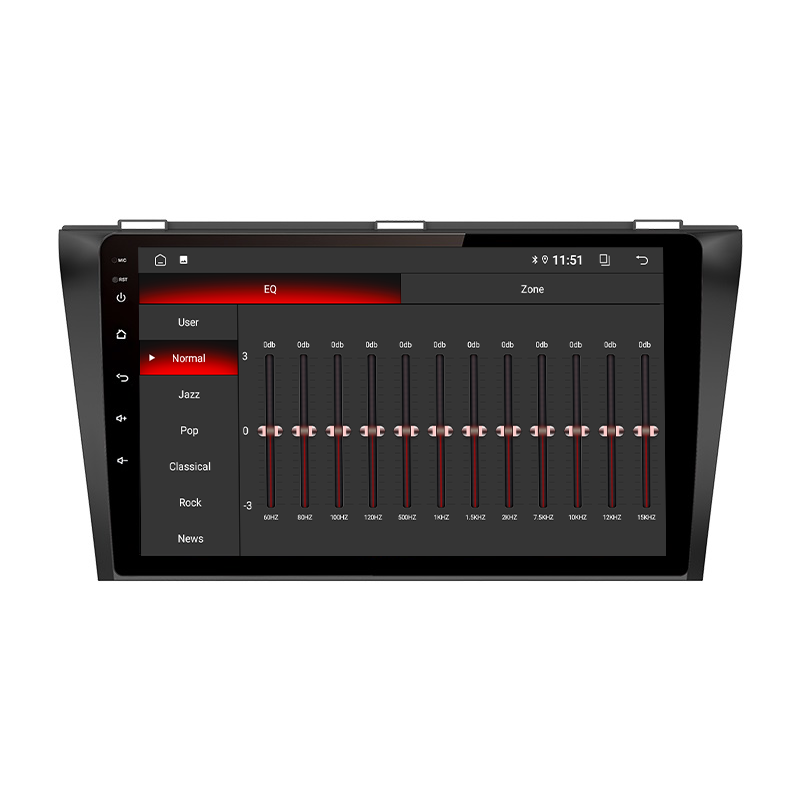 Wholesale Android 10 Screen Car Radio Dvd Player GPS for mazda 3 2004-2009 with WIFI BT Audio Player