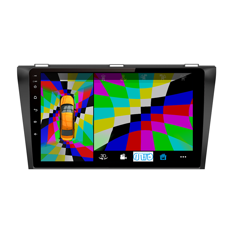 Wholesale Android 10 Screen Car Radio Dvd Player GPS for mazda 3 2004-2009 with WIFI BT Audio Player