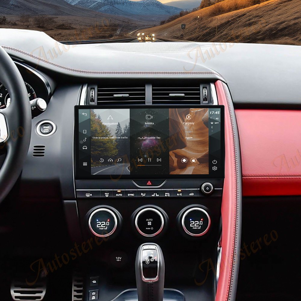 Android 13.0 Car Carplay Radio Receiver For Jaguar E-PACE 2016-2019 Multimedia Player Video Head Unit Auto GPS Stereo