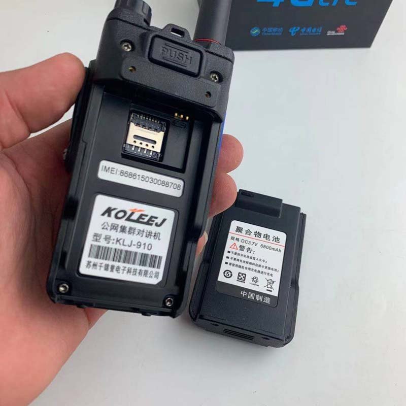4G Wifi Sim Card Android System Radio hand telephone Support Zello and Real PTT Walkie Talkie