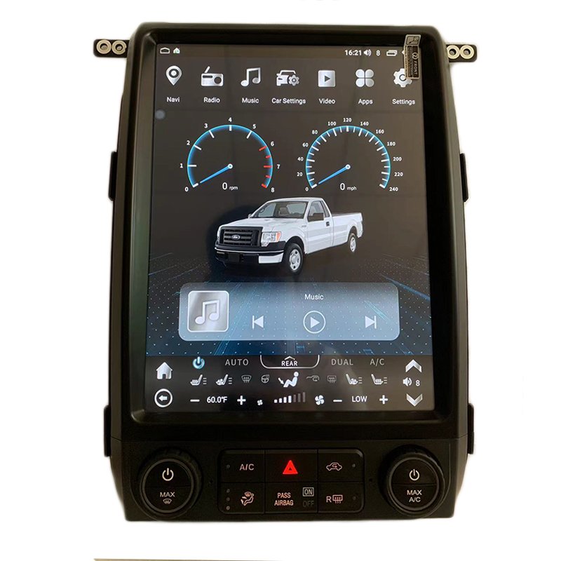 13" Smart Radio Touch Screen Head Unit for Ford F150 F-150 2009-2014 Carplay Navigation Upgrade