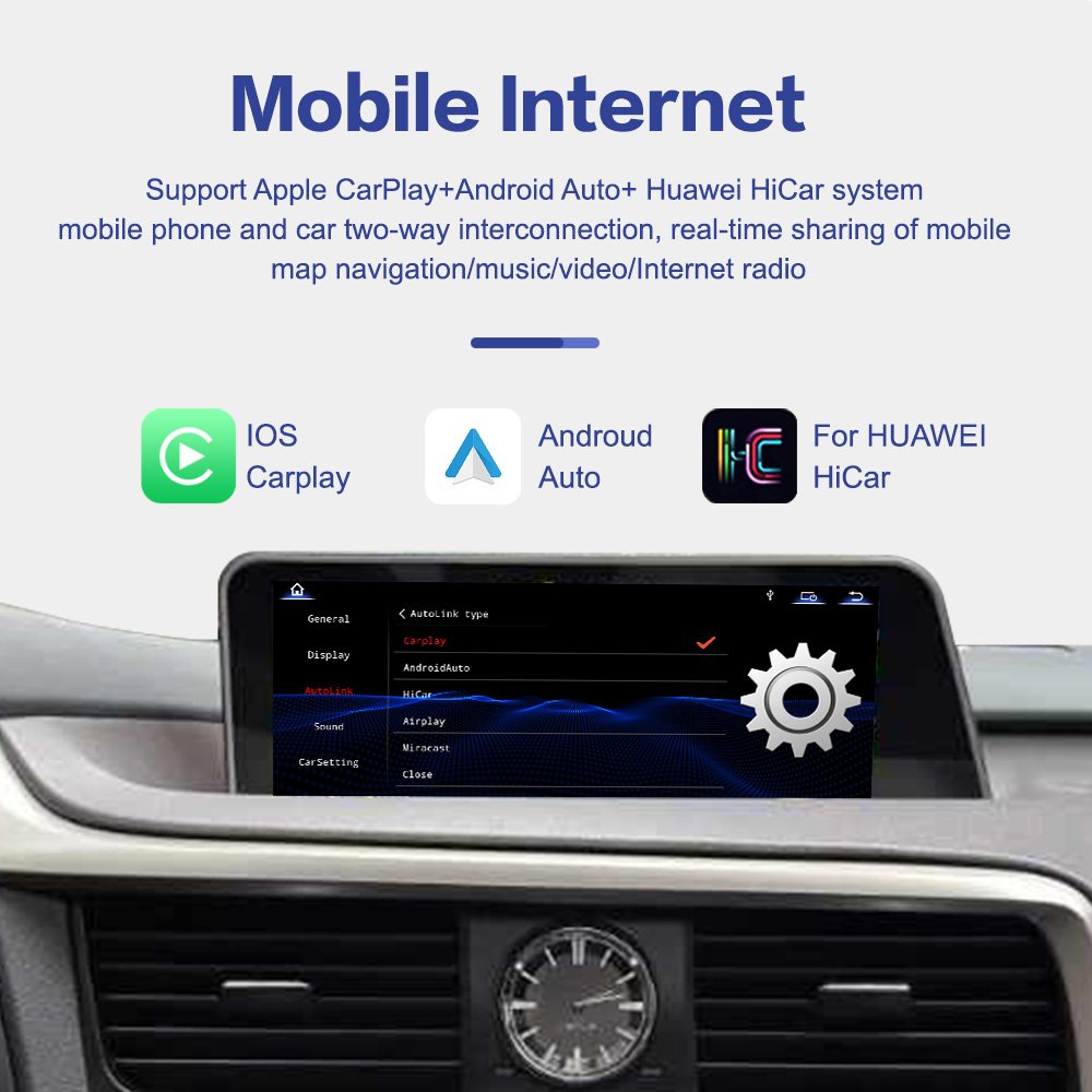 Autostereo 12.3 inch Android 13 For Lexus RX 2016-2018 Car Radio GPS Navigation Head Unit GPS Multimedia Player Audio Stereo