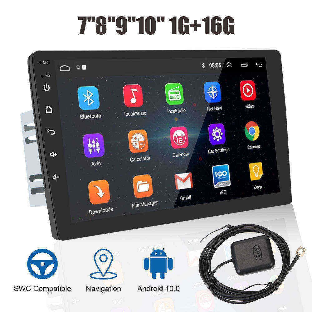 7/9/10 inch Car radio Android10 2+32GB Universal Player IPS Touch Screen Radio for Car Stereo Android With WIFI Carplay GPS