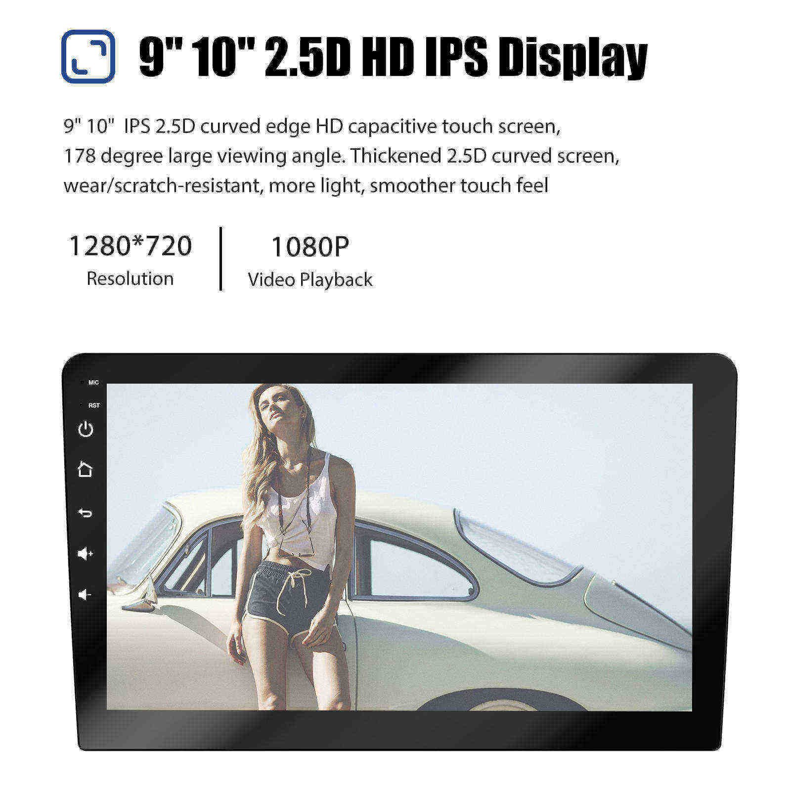 7/9/10 inch Car radio Android10 2+32GB Universal Player IPS Touch Screen Radio for Car Stereo Android With WIFI Carplay GPS