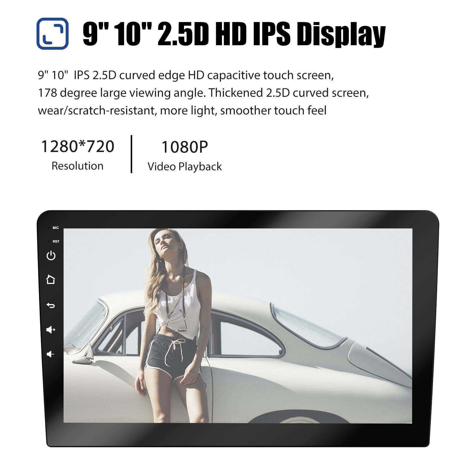 2Din 9" Android Stereo Ram 2gb 64gb Rom BT FM AUX GPS Radios Auto Multimedia Video Car Dvd Player 7/9/10 Inch Car Android Player