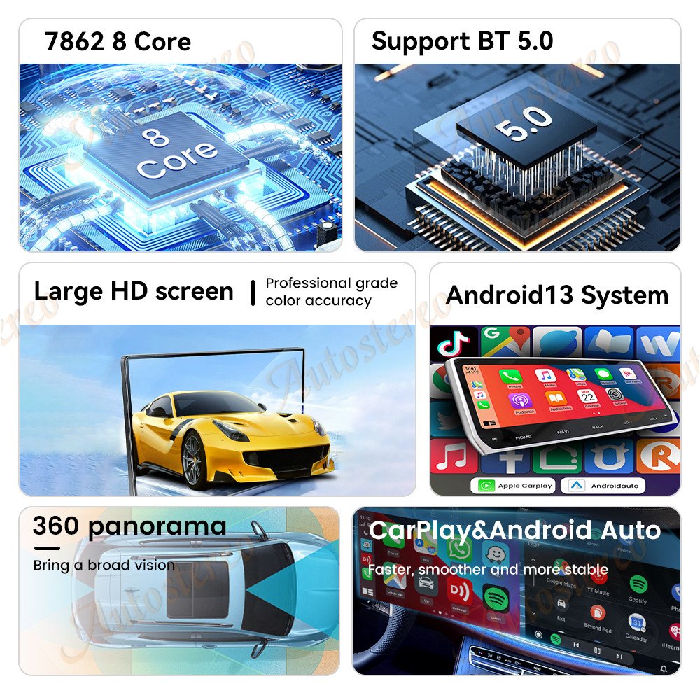 Android 13.0 Car Carplay Radio Receiver For Cadillac XT4 2018-2023 Multimedia Player Video Head Unit Auto GPS Stereo