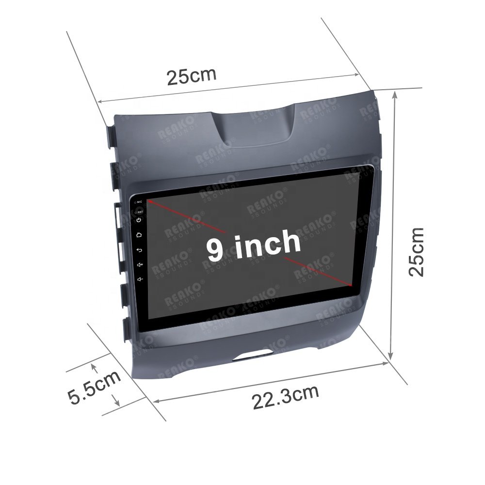 Android Car Radio For Ford Edge 2015-2018 With GPS Navigation BT FM WIFI Multimedia Video Player