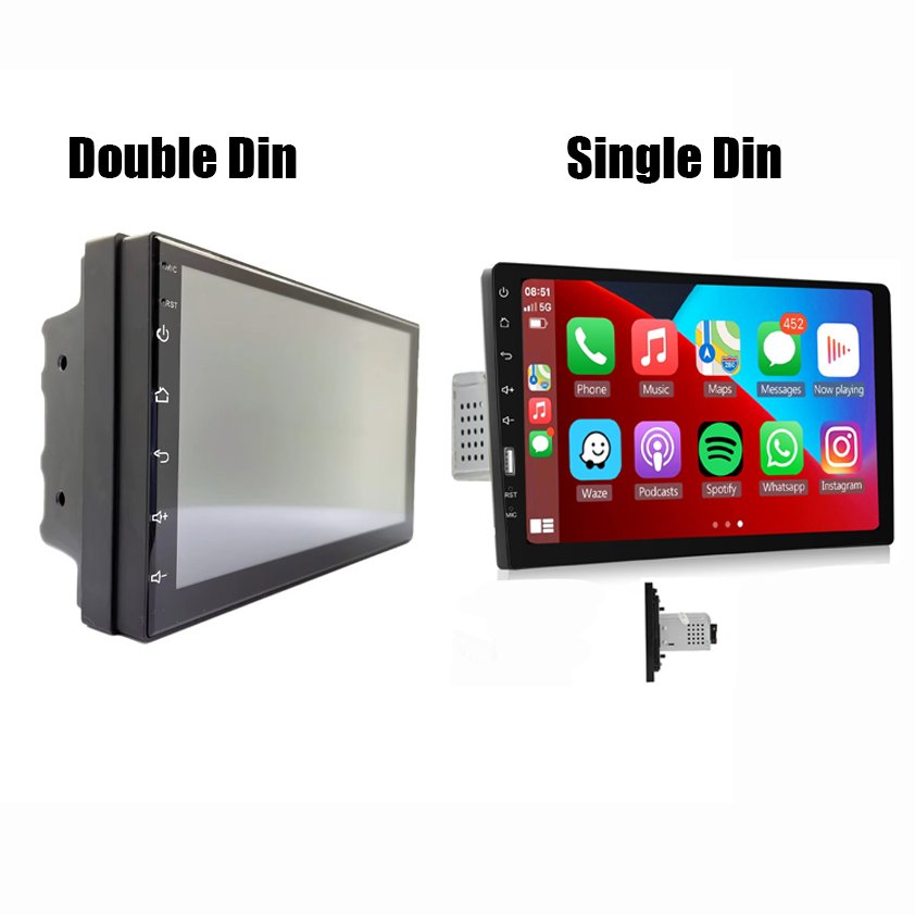 Universal 7 9 10 inch Android 13 Autoradios Touch Screen Stereo Carplay & Android Auto Car Radio Multimedia Player For All Car