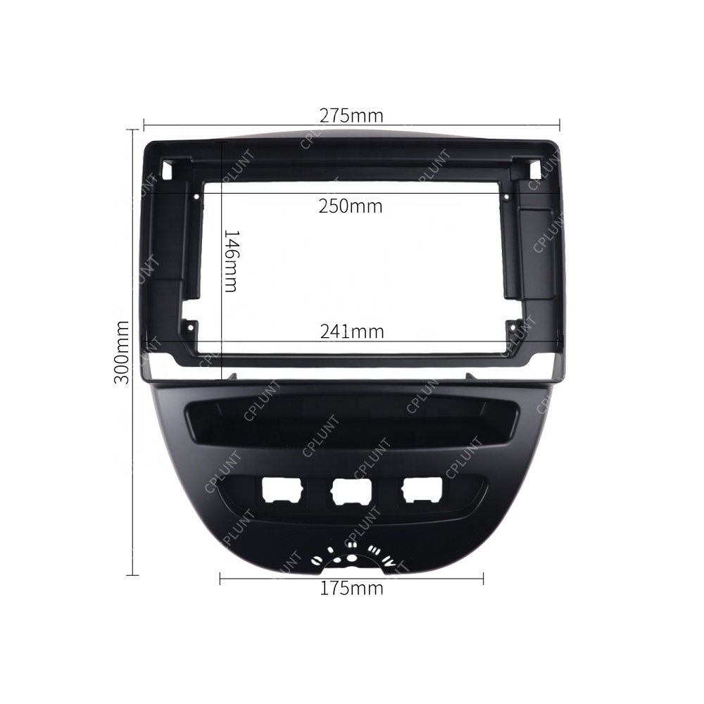 Car DVD Player Frame FOR CITROEN C1 TOYOTA AYGO PEUGEOT 107 2005-2014 10.1INCH Touch screen Android radio Farme stereo