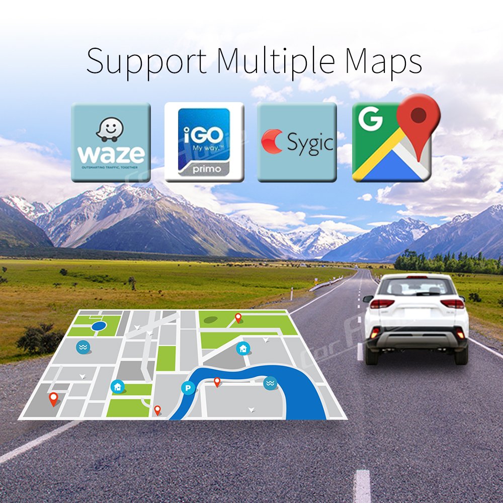 12.1 Inch Car Screen Android GPS Navigation Radio with Carplay Video Player for FORD MONDEO 2013- Manual A/C