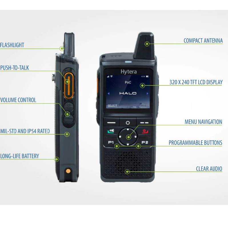 Hytera Pnc370 Public Network 5000km Walkie Talkie National 4g Lte Android Zello 100 Miles Real Ptt Two Way Radio For Hytera