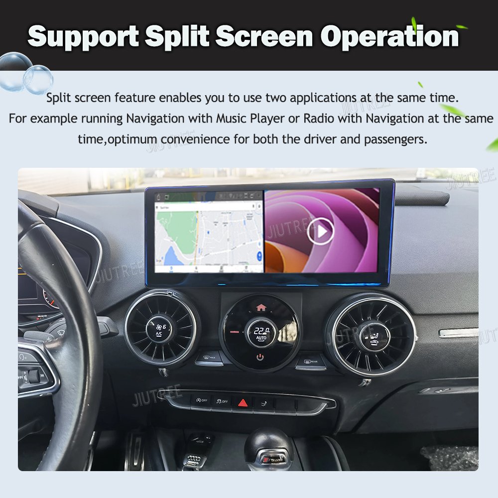 Android 13 Qualcomm For Audi TT 2015 - 2022 Tesla Style Car Radio Auto GPS Navigation Carplay Stereo multimedia player