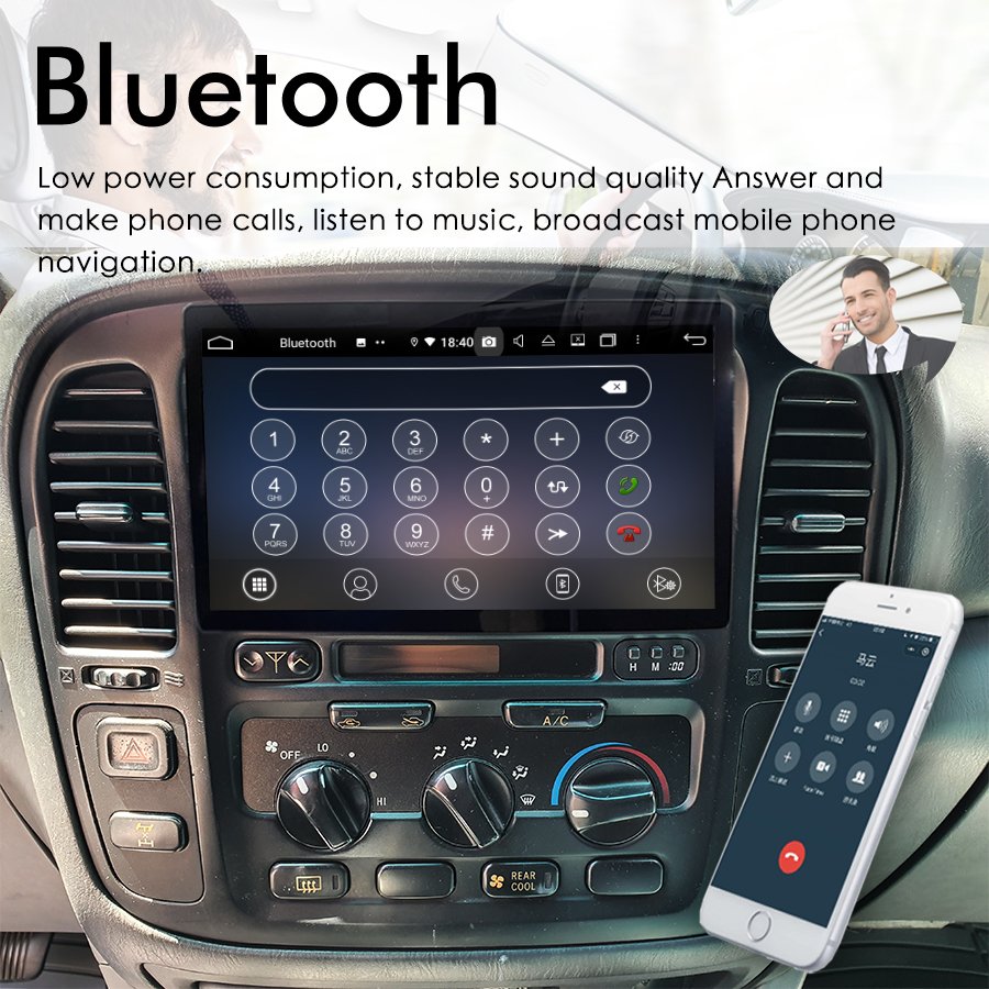 128GB Android 13 Radio For Toyota Land Cruiser 1999 LC100 CarPlay Navigation GPS Touch Screen Stereo Car Multimedia Video Player