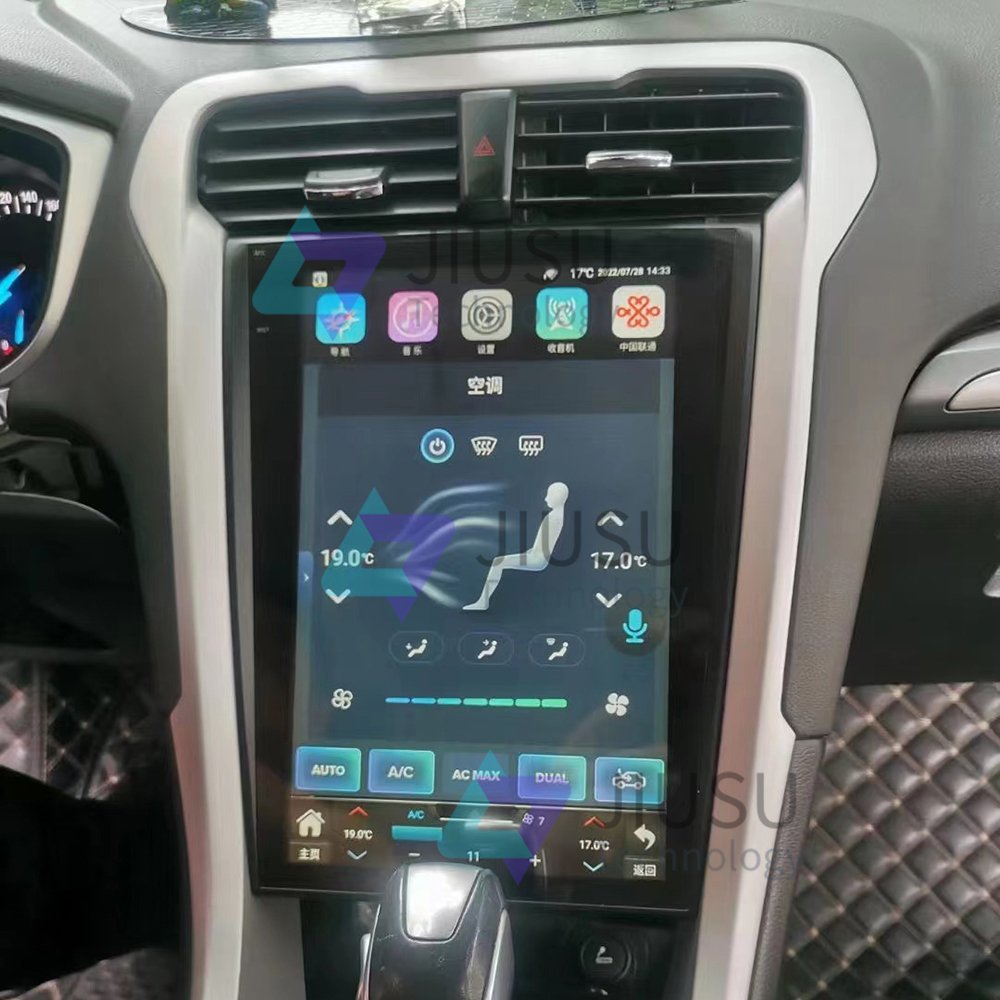 12.1'' Touch Screen Android Car Radio GPS Navigation DVD Player Stereo Multimedia Audio System for Ford Fusion Mondeo 2013-2016