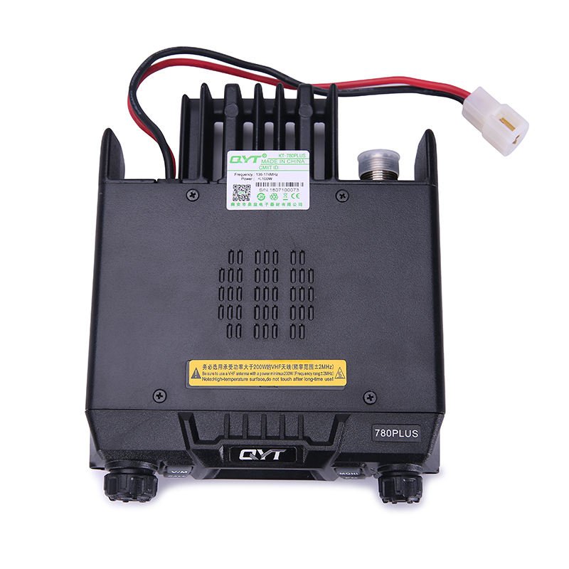 QYT KT-780PLUS Single Band 100W Car Mobile Radio Base Vehicle Mounted High Power Two Way Radio