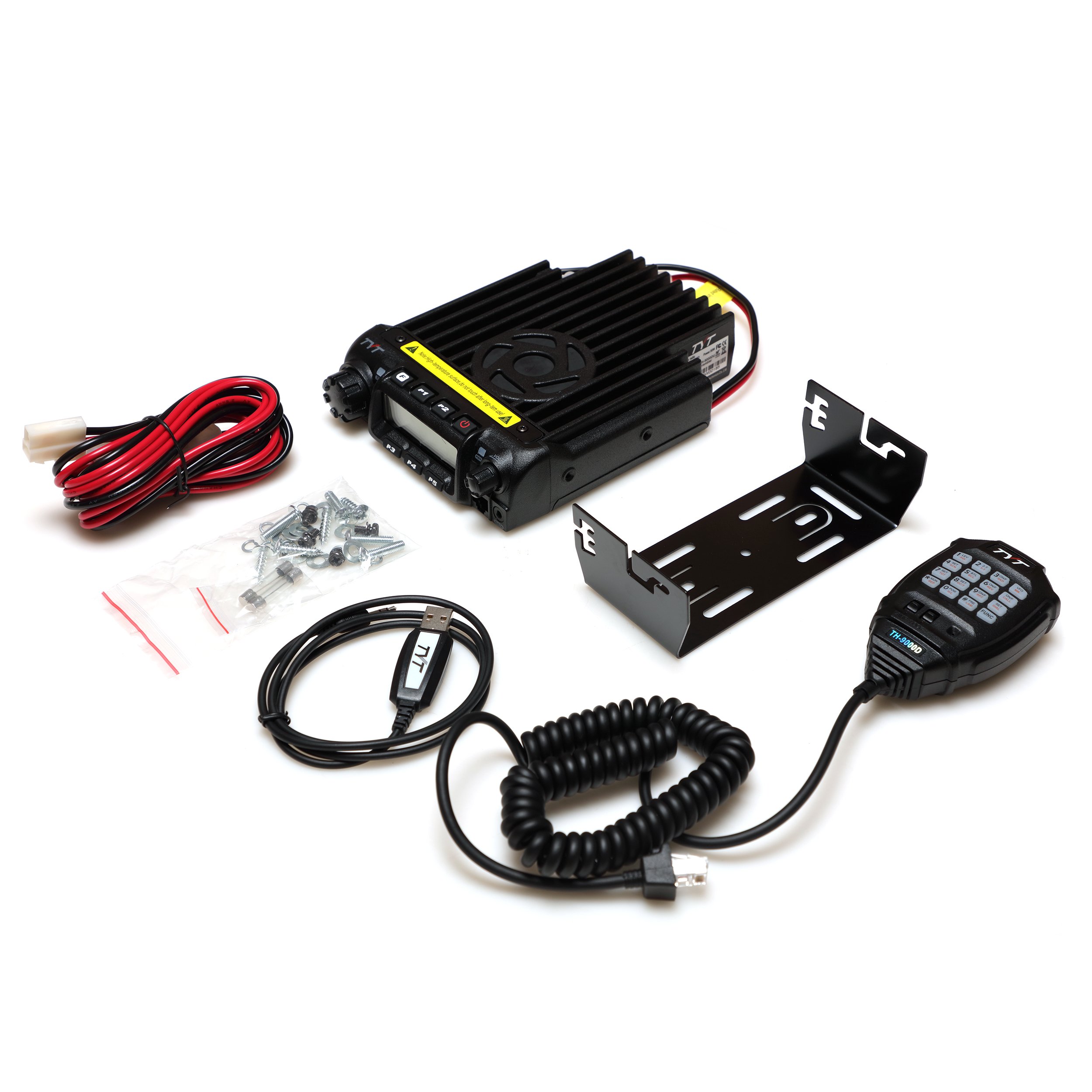 TYT TH-9000D PLUS 50W Car Radio Single/Mono Band 66-88/136-174/220-260/400-490MHz long range Transceiver