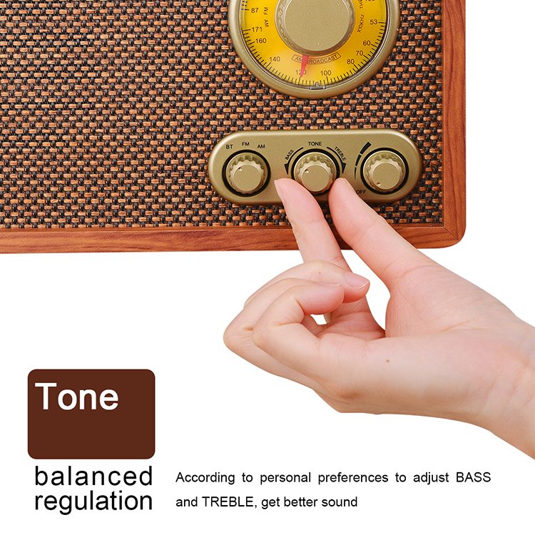 2020 popular old antique radios AM FM Portable Radio