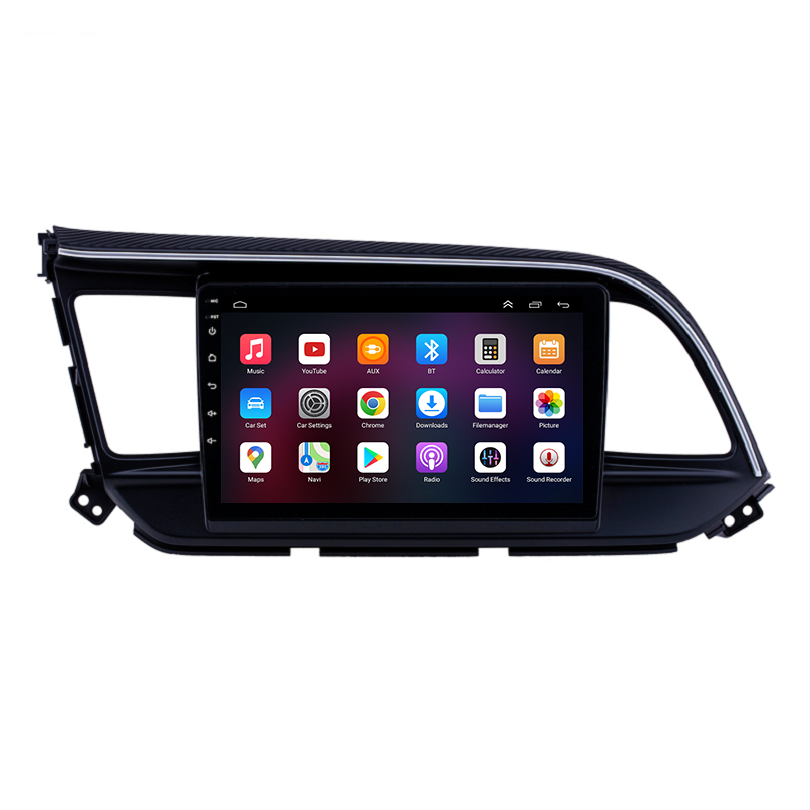 Car Radio 9 Inch Android 10.0 for Hyundai Elantra LHD 2019 GPS Navigation System with Rearview Camera WIFI
