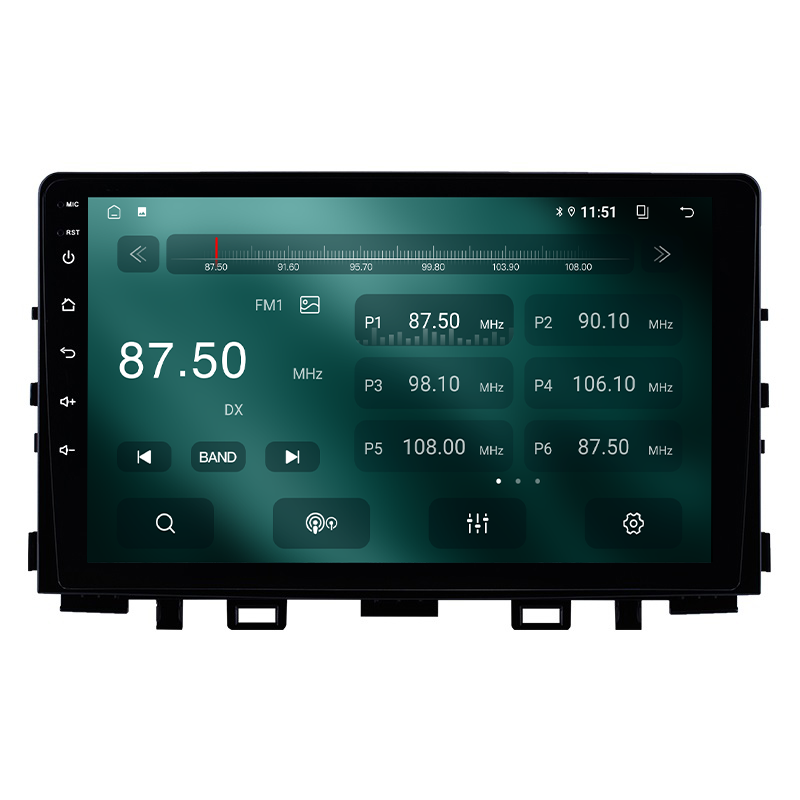 Car Radio 9 Inch Android 9 Radio GPS Multimedia Player for KIA RIO 2017-2019 Player Car Stereo with WIFI