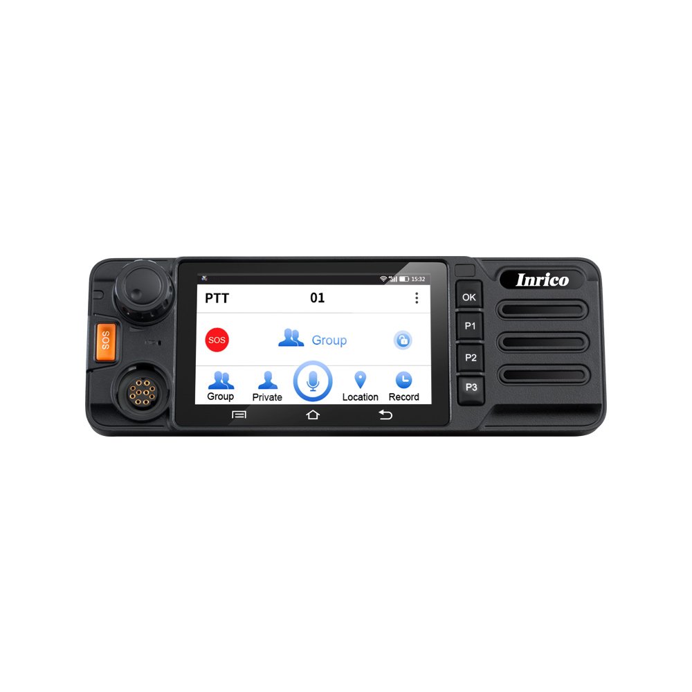 Inrico TM9 4G zello car mobile radio Android 7.1touch screen intercom walkie talkie vehicle radio with camera