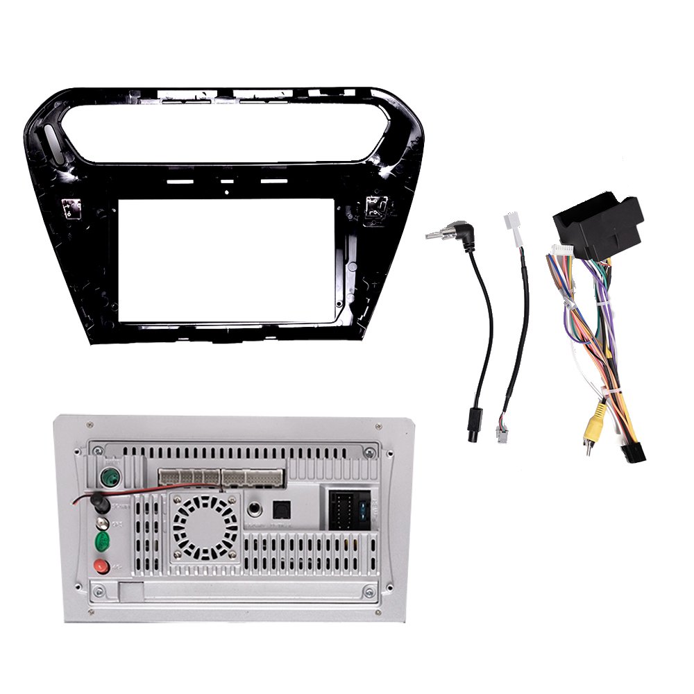Android 12 Car Radio GPS Navigation DVD Player Stereo Multimedia Audio System for Peugeot 301 Citroen Elysee C-Elysee 2013-2018