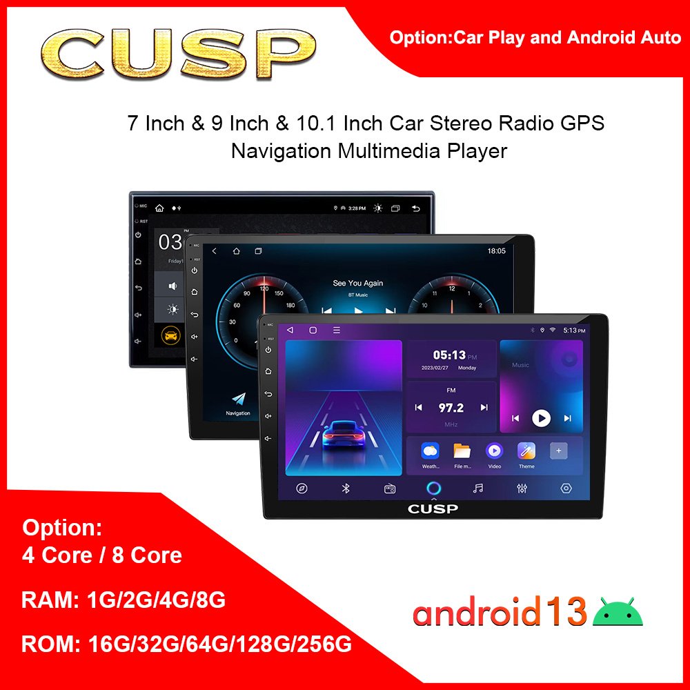 9 Inch Universal Car Screen Car Stereo Radio GPS Navigation Car Player Video Player