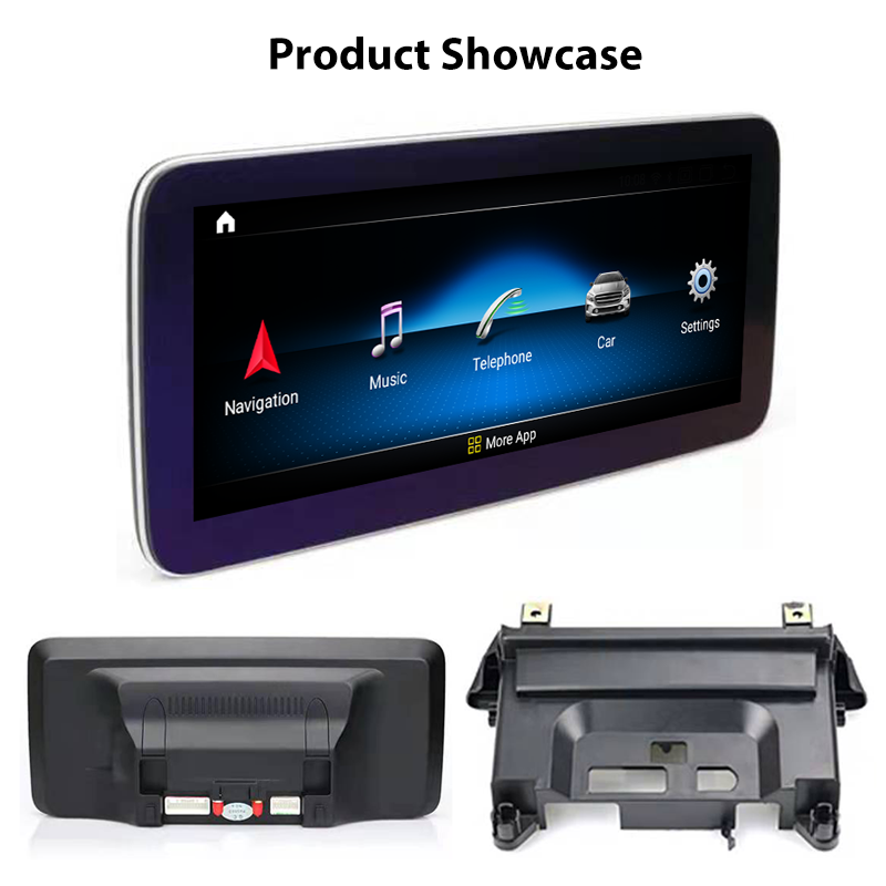 Bosstar 10.25inch Android Car Radio For Mercedes Benz C/GLC/V/X Class 2016-2020 Multimedia DVD Player Carplay GPS Navigation