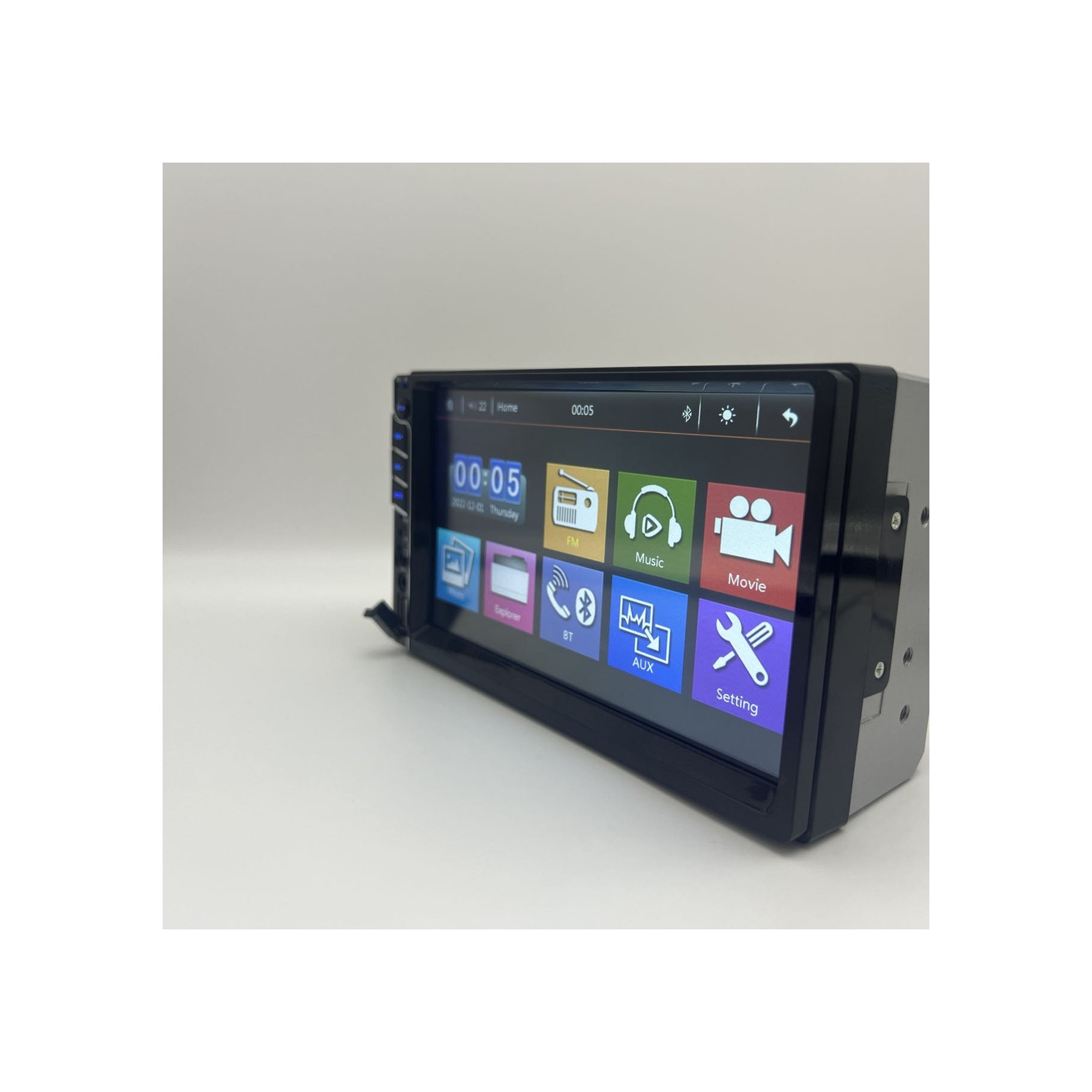 7033 DVD player 7 inch car stereo BT Radio TFT touch screen MP3 MP4 car DVD player