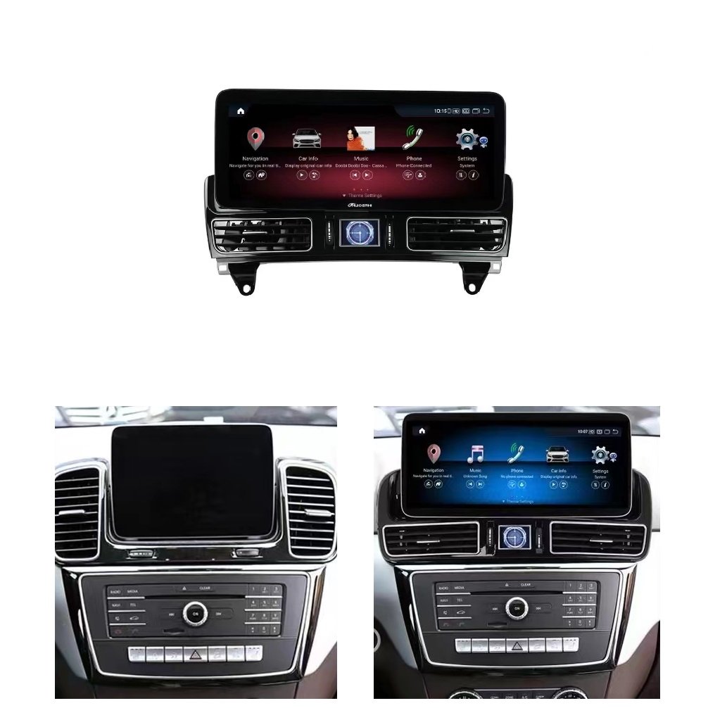 12.3 "Android 13 car radio for Mercedes BENZ ML W166 GL Class X166 2012-2015 GLS X166 GLE W166 2016-2018 auto video stereo