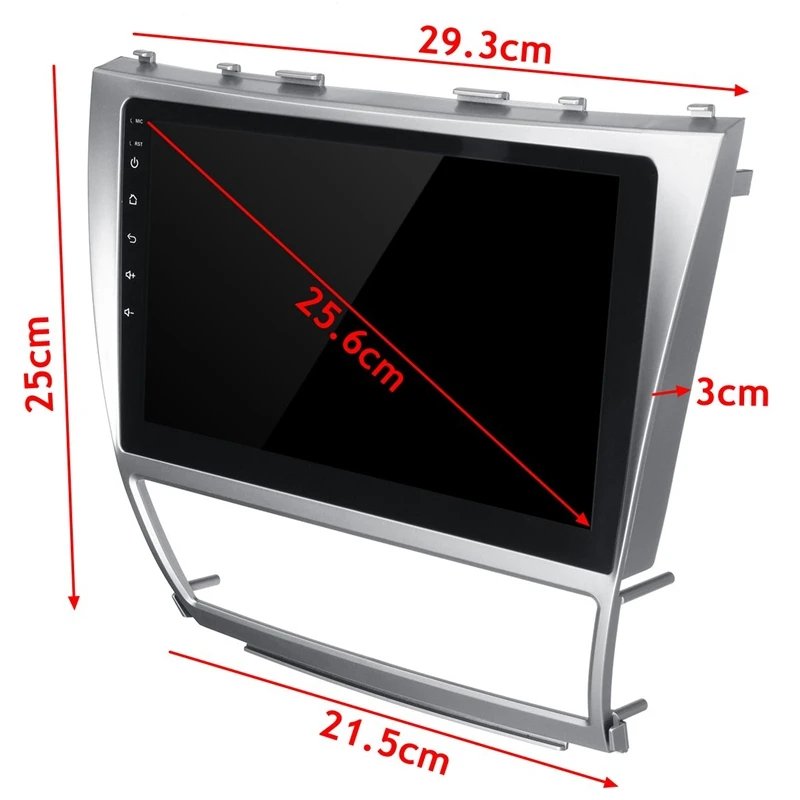 Android 13 Car Radio Carplay For Toyota Camry 2007 - 2011 10 INCH Stereo Car GPS Navigation Multimedia Head Unit Video Player