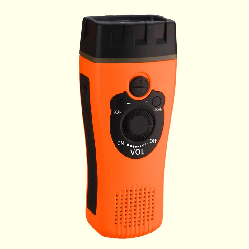 SORBO-5026 Best Selling Hand Crank SOS Warning Flashlight AM FM Portable Dynamo Radio