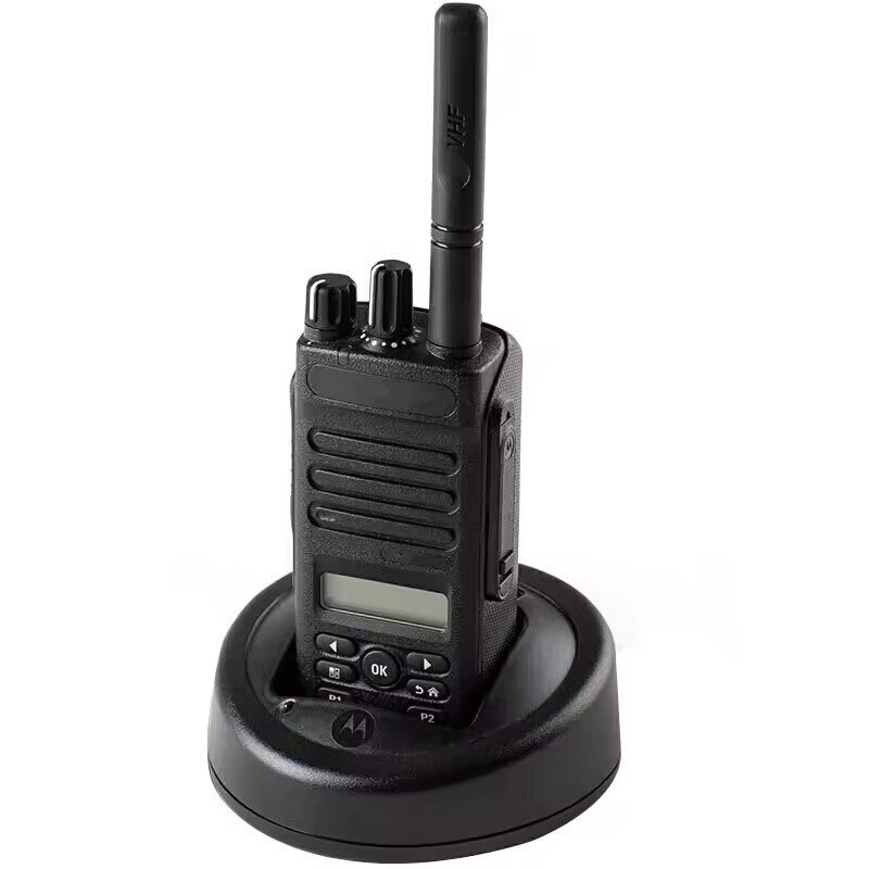 High Quality Radiotalkie DEP570e VHF Portable Handheld Digital DMR Mobile Radio Waterproof Model with 10km Long Ran