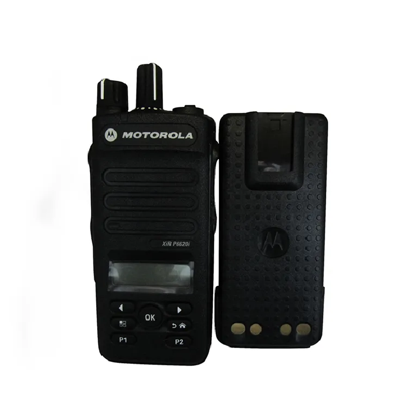 Motorola Xir P6620i Digital Ip67 Rechargeable Militalry Two Way Radio For Buildings Hotels Airports Big Malls Walkie Talkie
