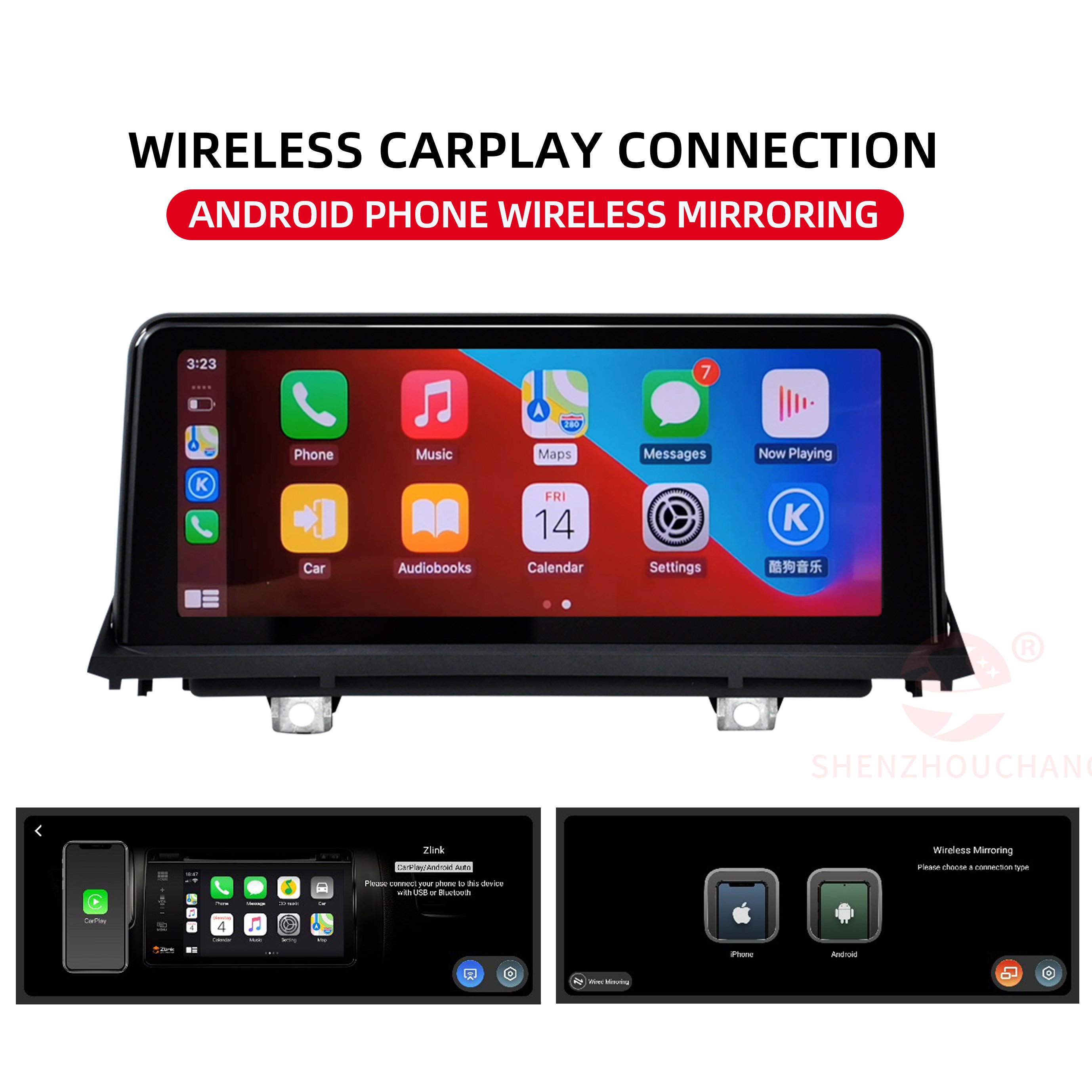10.25" 8 Core Carplay Touch Screen Car Head Unit Multimedia Navigation Radio E70 Android 11.0 for BMW X5 E70 X6 E71 2008-2013