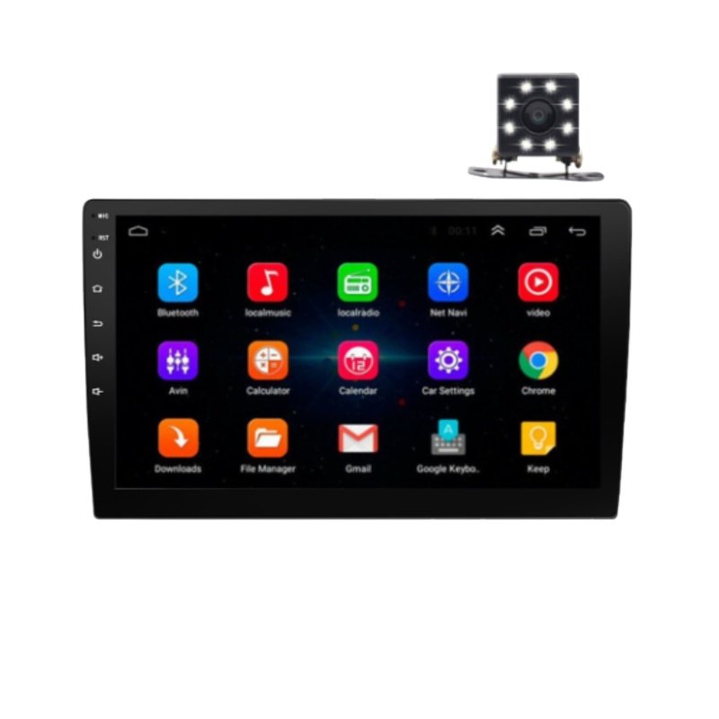 BQCC 10" Android13 Car play 2 Din HD IPS Screen WIFI FM AM Android Auto GPS Navigation Car Radio Stereo for Passat KIA FAIT BMW