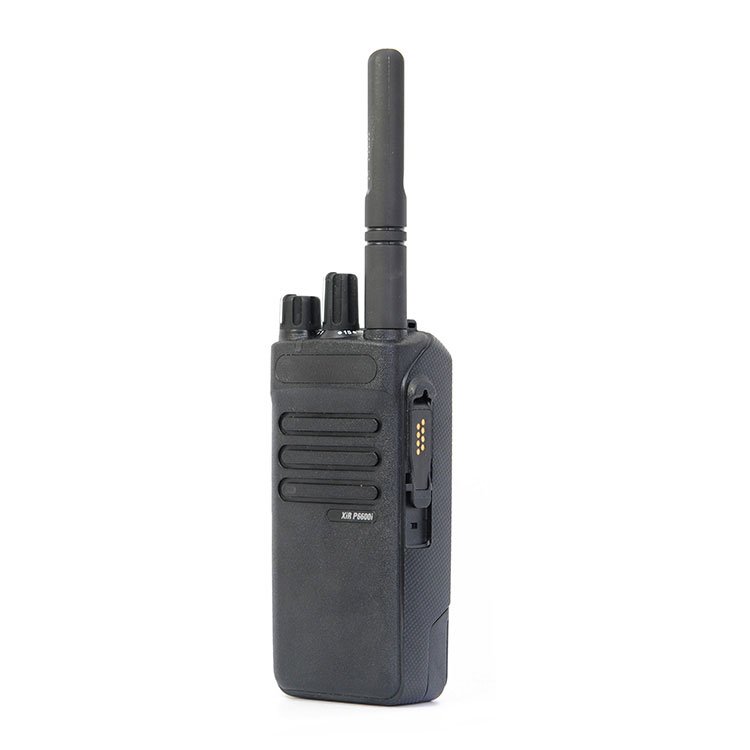 Professional walkie talkie XIR P6600i Handheld IP67 Digital intercom two way radio vhf uhf For Long Distance