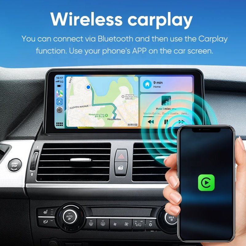 Hot Sale 10.25 inch Dashboard For BMW X5 E70 X6 E71 2007 - 2013 Frame DSP GPS Navigation Radio Android Auto Carplay Car Player