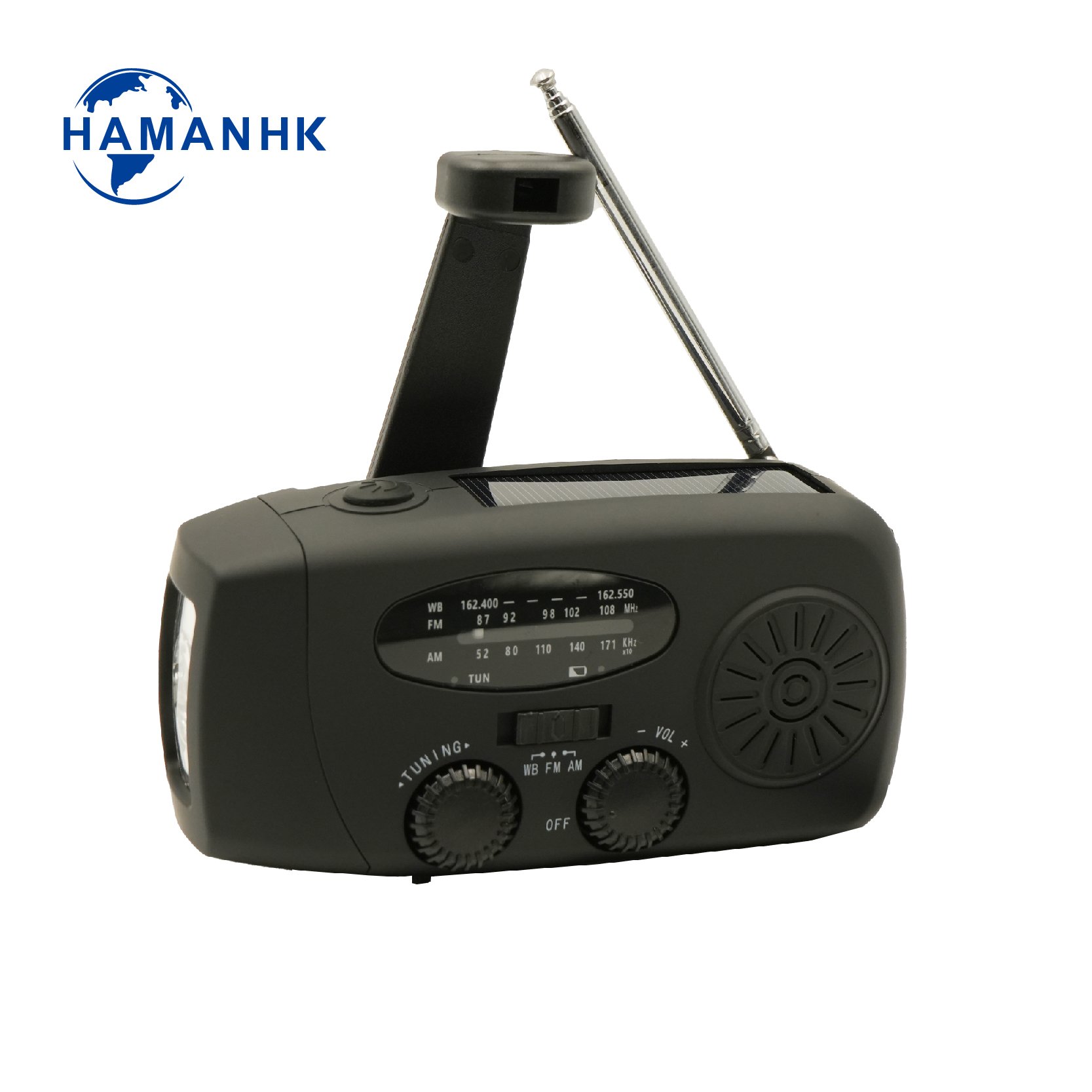 Home System Mp3 Camping Light Storm Receiver Am/fm/noaa emergency radio hand crank solar Weather Fm Radio