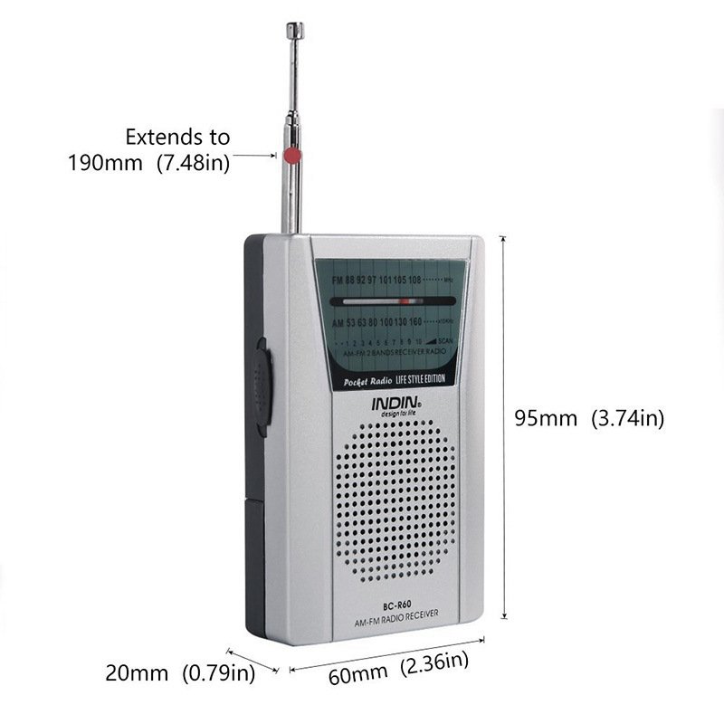 Factory wholesale mini portable radio high sensitivity signal multifunction am fm radio for old man