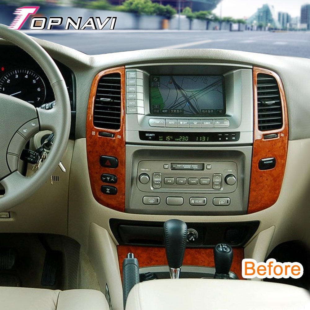13.3 inch car stereo For TOYOTA LANDCRUISER LC100/LEXUS LX470 2003 - 2017 GPS navigation DSP Carplay radio android head unit