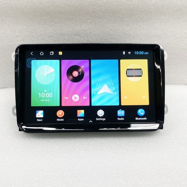4+64GB 9'' Android Autoradio Car Radio Carplay & Android Auto GPS WiFi BT FM For VW/PASSAT/SKODA/POLO/FABIA/GOLF 5/6