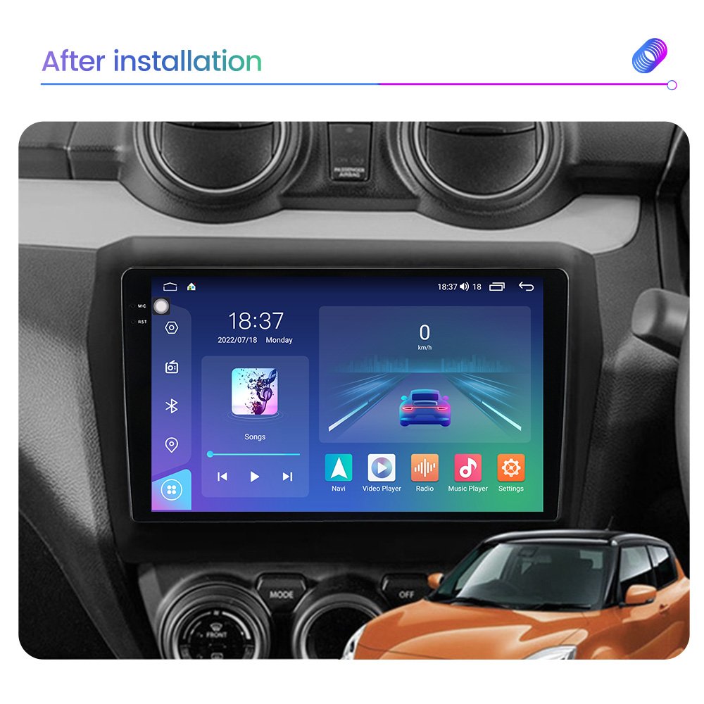 MEKEDE M6 Android 12 8core 8 256GB 2K DSP 2din GPS WIFI Car Radio stereo for Suzuki Swift 2016-2020 suzuki sx4 car stereo