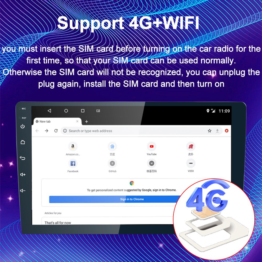 9 Inch Universal Touch Screen Android Autoradio Car Radio Multimedia Player