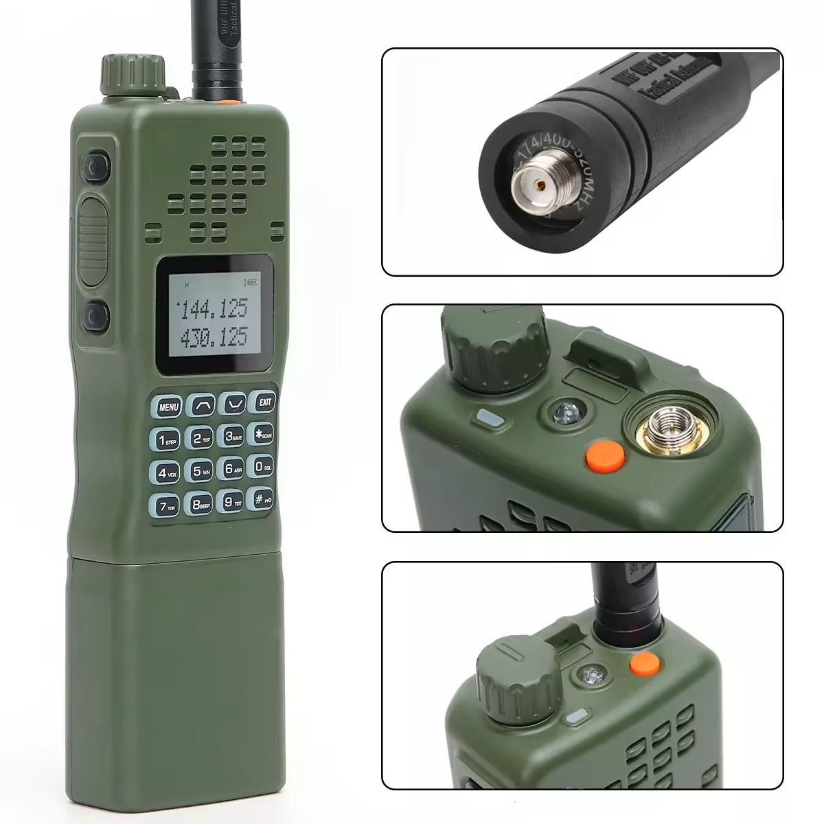 Baofeng AR-152 VHF/UHF 15W High Power Powerful 12000mAh Battery Long Distance Intercom Portable Two-way Radio Baofeng AR-152