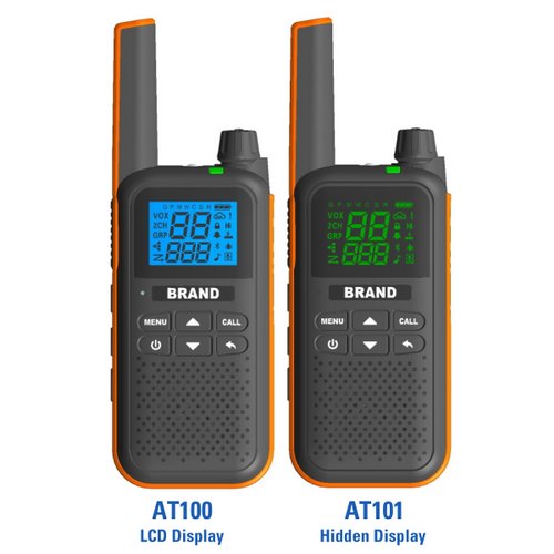 AT103 FRS GMRS 2 way radio replace for Talkabout TLKR T600 T800 T100 Midland Radios Baofeng UV-5R BF-888S with FCC
