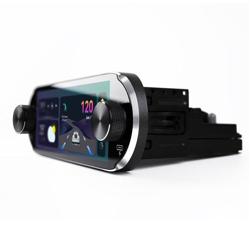 6.86-inch Double knobs IPS Universal Car Radio Wireless Carplay Android Auto Player Multimedia