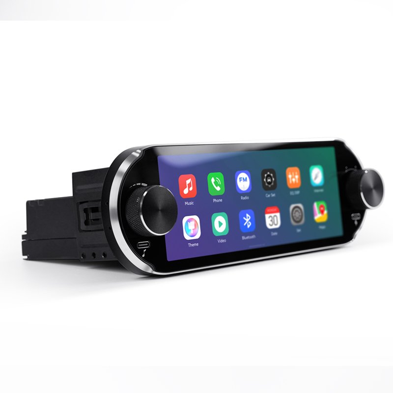 6.86-inch Double knobs IPS Universal Car Radio Wireless Carplay Android Auto Player Multimedia