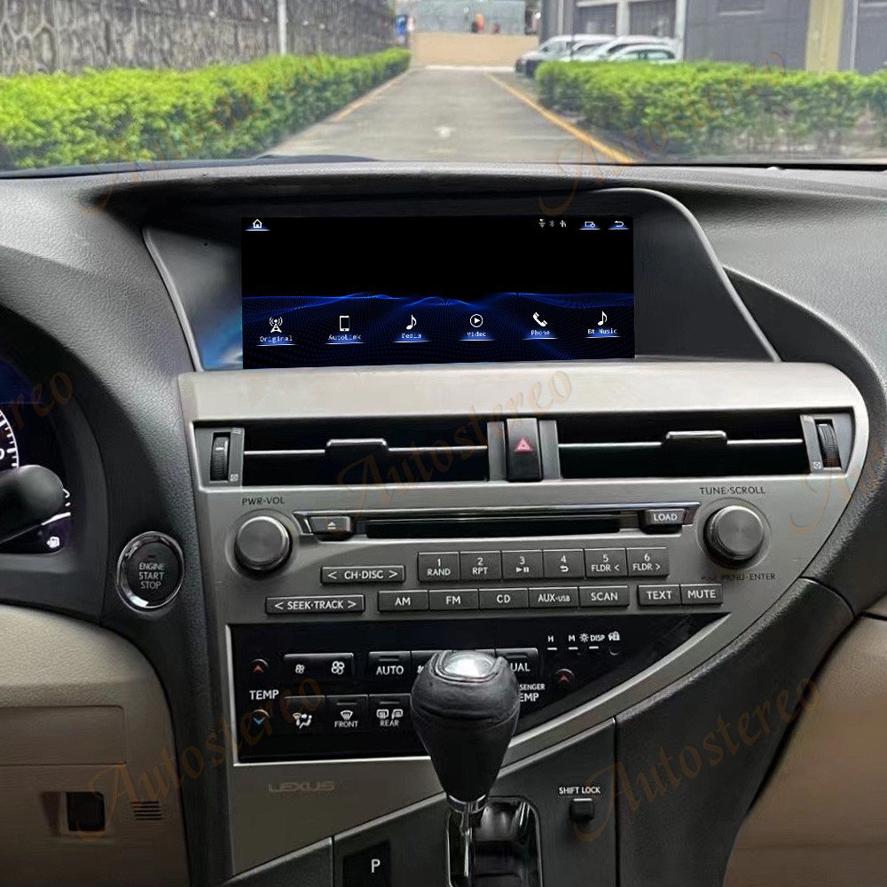 Autostereo 12.3 inch Android 13 For Lexus RX 2009-2014 Car Radio GPS Navigation Head Unit GPS Multimedia Player Audio Stereo