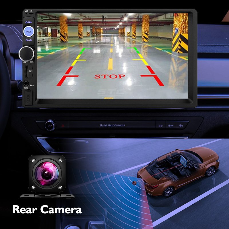 1 Din Lixux Car Radio Autoradio Stereo Audio Rds Carautoplay Rear View 7 Inch Mp5 Video Player Usb Mp3 Mp5 Car Player
